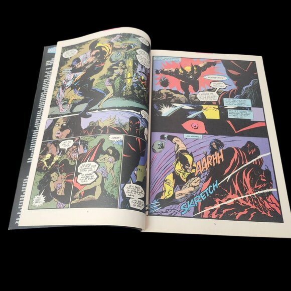 VTG ⭐️ 1993 Ghost Rider Wolverine Flip Issue - Picture 4 of 5